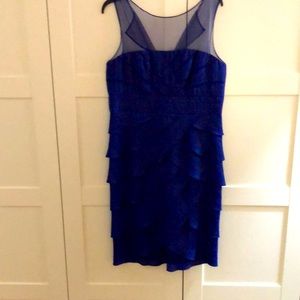 Adrianna Papell purple dress